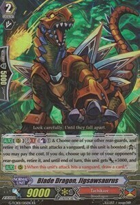 Blade Dragon, Jigsawsaurus Card Front