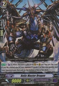 Relic Master Dragon Card Front