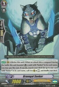 Bravogal Seeker Card Front