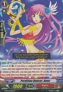 Perdition Dancer, Anna Card Front