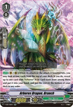 Arboros Dragon, Branch Card Front