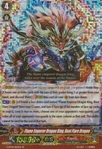 Flame Emperor Dragon King, Root Flare Dragon Card Front