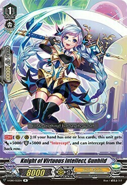 Knight of Virtuous Intellect, Gunhild Card Front