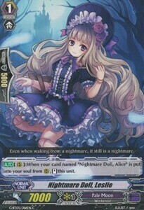 Nightmare Doll, Leslie Card Front