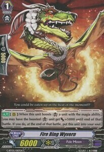 Fire Ring Wyvern Card Front