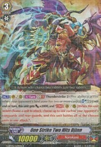 One Strike Two Hits Djinn Card Front