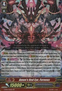 Amon's Red Eye, Forneus Card Front