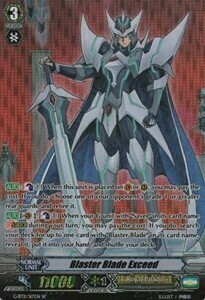 Blaster Blade Exceed Card Front