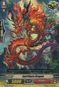 Spiritburn Dragon Card Front