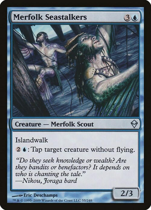 Merfolk Seastalkers Card Front