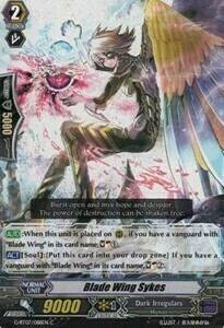 Blade Wing Sykes Card Front