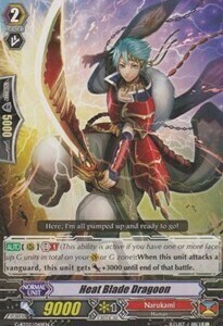 Heat Blade Dragoon Card Front