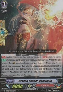 Dragon Dancer, Anastasia Card Front