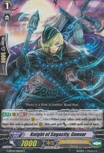 Knight of Sagacity, Gonvar Card Front