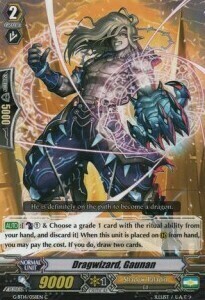 Dragwizard, Gaunan Card Front