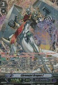 Chronojet Dragon Z Card Front