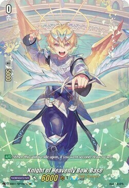 Knight of Heavenly Bow, Base Card Front