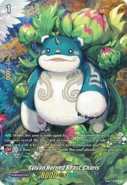 Sylvan Horned Beast, Charis Card Front