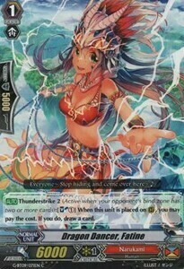 Dragon Dancer, Fatine Card Front