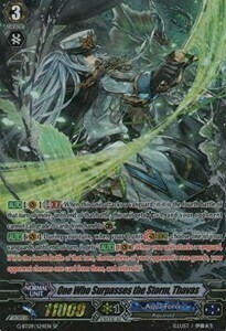 One Who Surpasses the Storm, Thavas Card Front