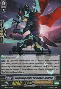 Lingering Night Revenger, Conrad Card Front