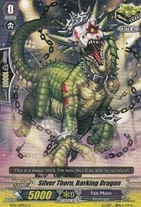 Silver Thorn, Barking Dragon Card Front