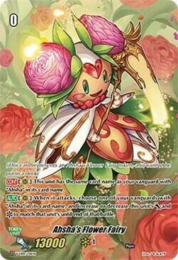 Ahsha's Flower Fairy Token Card Front