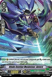 Rindo Gentian Musketeer, Antero