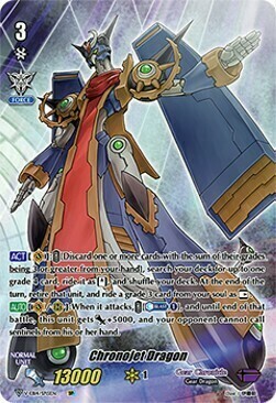 Chronojet Dragon Card Front