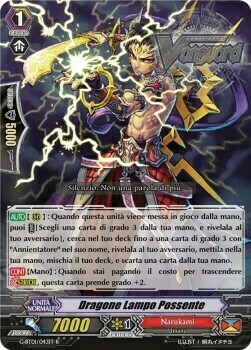 Mighty Bolt Dragoon Card Front