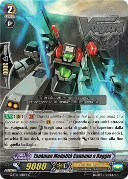 Tankman Mode Beamcannon Card Front