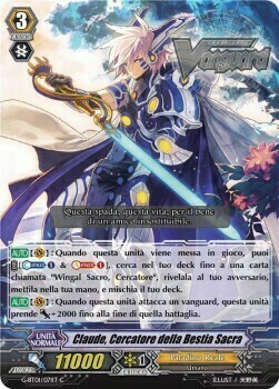 Sacred Beast Seeker, Claude Card Front