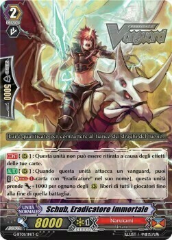 Undying Eradicator, Schub Card Front