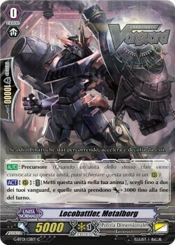 Metalborg, Locobattler Card Front