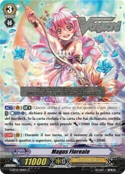 Floral Magus Card Front