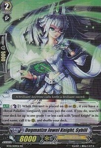 Dogmatize Jewel Knight, Sybill Card Front