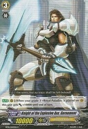 Knight of the Explosive Axe, Gornement [G Format]