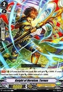 Knight of Heroism, Tornus Card Front