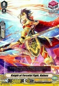 Knight of Forceful Fight, Nalnes Card Front