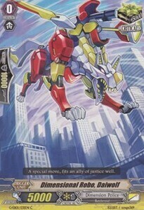 Dimensional Robo, Daiwolf Card Front