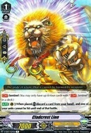 Cladcrest Lion [V Format]