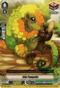 Slip Pangolin Card Front