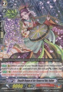 Stealth Rogue of the Flowered Hat, Fujino Card Front