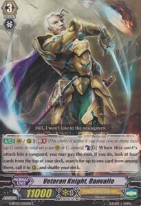 Veteran Knight, Danvallo Card Front