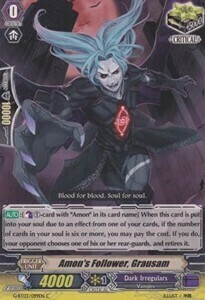 Amon's Follower, Grausam Card Front