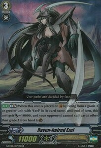 Raven-haired Ezel Card Front