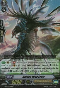 Hidden Edge Crow Card Front