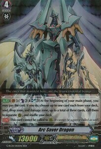 Arc Saver Dragon Card Front