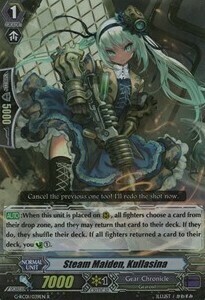 Steam Maiden, Kullasina Card Front