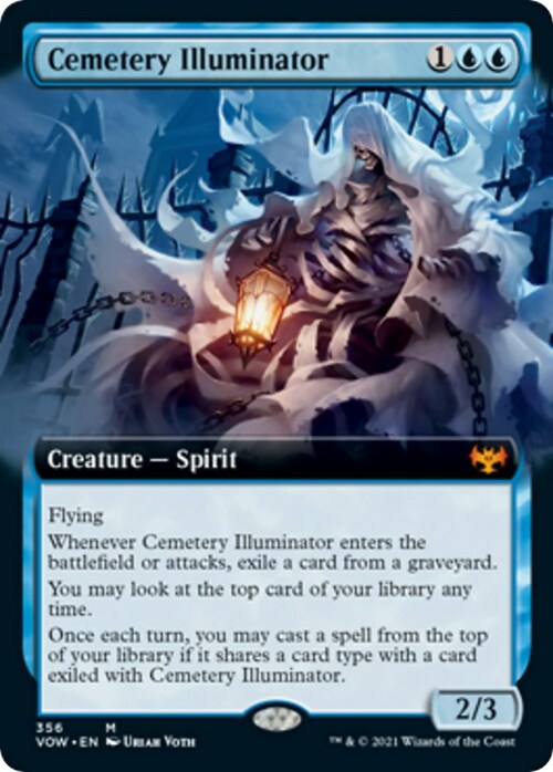 Cemetery Illuminator Card Front